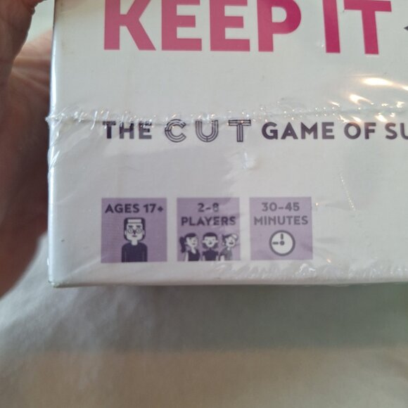 Keep It 100: The Adult Party Game of Surprising Surveys Social Intelligence NEW - Picture 3 of 5